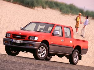 Комплект порогов Opel Campo (1991-2001)