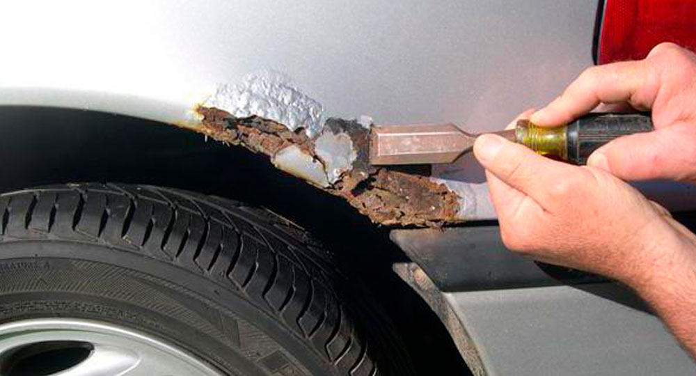 Как убрать ржавчину с кузова автомобиля
