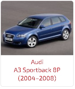 Пороги A3 Sportback 8P (2004–2008)