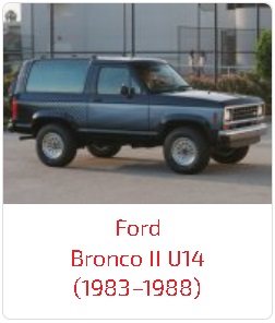 Пороги Bronco II U14 (1983–1988)
