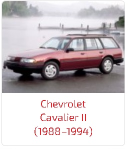 Пороги Cavalier II (1988–1994)