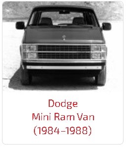 Пороги Mini Ram Van (1984–1988)