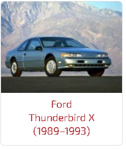 Пороги Thunderbird X (1989–1993)