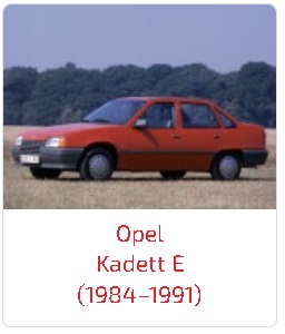 Арки Kadett E (1984–1991)