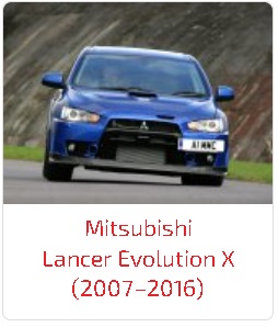 Пороги Lancer Evolution X (2007–2016)