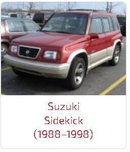 Пороги Sidekick (1988–1998)