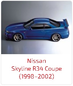 Арки Skyline R34 Coupe (1998–2002)
